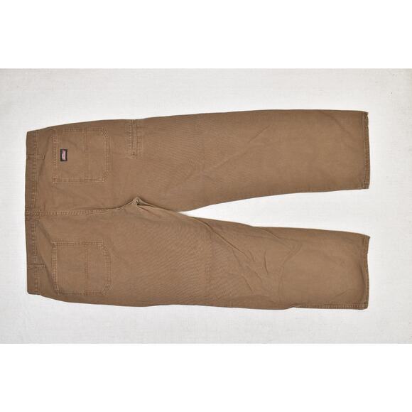 Dickies Men's Carpenter Work Pants Tan Duck Canvas Size 42x30 - Picture 8 of 8
